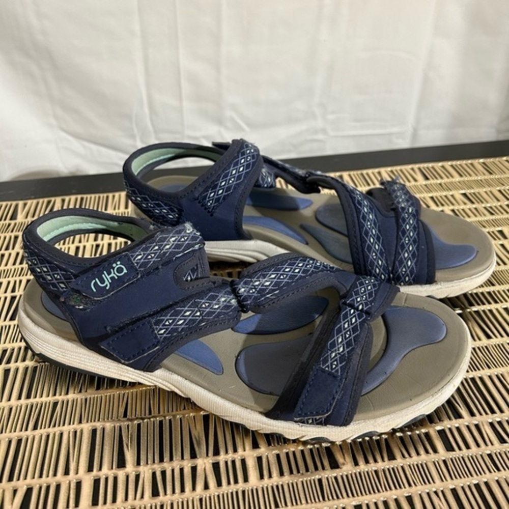 Ryka Navy Blue Adjustable Strap
Ginger Comfort Sport‎ Sandal Size 7